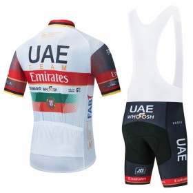 Tenue Maillot + Cuissard à Bretelles 2021 UAE Team Emirates N001